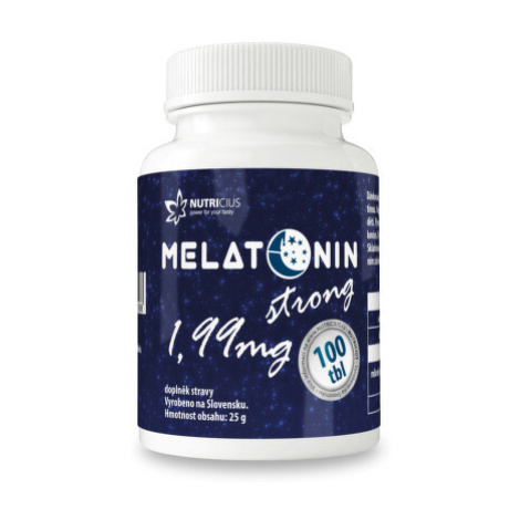 Melatonin strong 1.99mg tbl.100 Nutricius