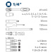 Extol Fortum sada nástrčných klíčů 31ks, 14", ráčna 48zubů 4700003