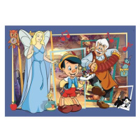 CLEMENTONI Pinocchio 104 dílků