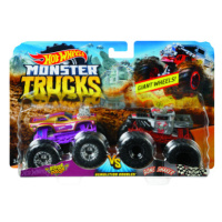 Hot Wheels Monster trucks demoliční duo - Big Bite a Big Foot