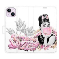 iSaprio flip pouzdro Girl with bubble pro iPhone 14 Plus