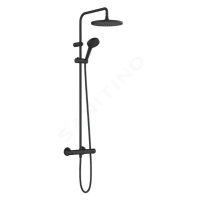 HANSGROHE Vernis Blend Sprchový set Showerpipe 240 s termostatem, 2 proudy, matná černá 26426670