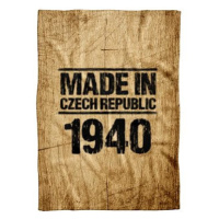 IMPAR Fleecová deka Made In - 1940