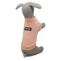Vsepropejska Enji elastické tričko pro psa Barva: Lososová, Délka zad (cm): 35, Obvod hrudníku: 