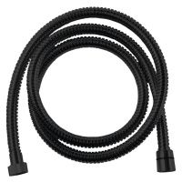 POWERFLEX opletená sprchová hadice, 150cm, černá mat FLEX156