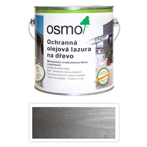 Osmo Ochranná olejová lazura na dřevo Efekt 1143 stříbrný onyx 2,5l