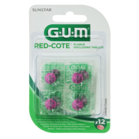 GUM Red Cote Tablety pro indikaci zubního plaku 12 ks