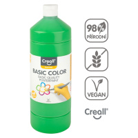 Creall temperová barva, 1000 ml, zelená