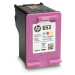 HP 653 Original Ink Advantage Cartridge tříbarevná Vícebarevná