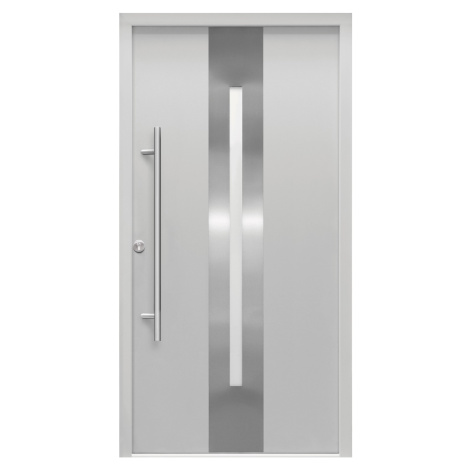 SPLENDOOR Vchodové dveře ThermoSpace DUBLIN PRIME šedá 100 L