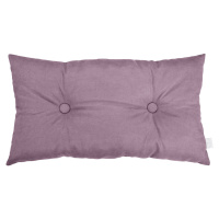 Cotton & Sweets Obdélníkový polštář s knoflíkem fialový 35x60 cm