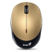 GENIUS myš NX-9000BT/ Bluetooth 4.0/ 1200 dpi/ bezdrátová/ dobíjecí baterie/ zlatá