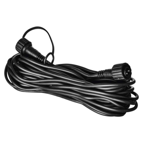 EMOS Prodlužovací kabel pro spojovací řetězy Profi černý, 10 m, venkovní i vnitřní D2ZB01