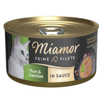 Miamor Feine Filets v omáčce 24 x 85 g - tuňák a zelenina