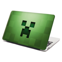 Sablio Samolepka na notebook Green Blocks - 38x26 cm