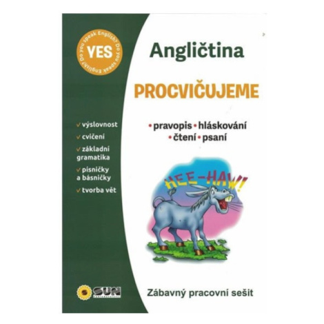 Angličtina procvičujeme - Zábavný pracovní sešit NAKLADATELSTVÍ SUN s.r.o.