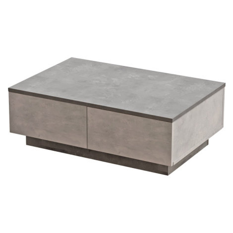 Hanah Home Konferenční stolek Chrizo 90 cm šedý
