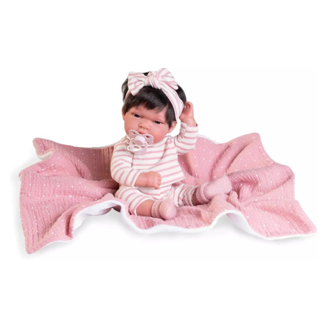 Antonio Juan 60146 TONETA - realistická panenka miminko s celovinylovým tělem - 33 cm