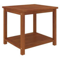 Odkládací stolek masivní akáciové dřevo 45x45x45 cm