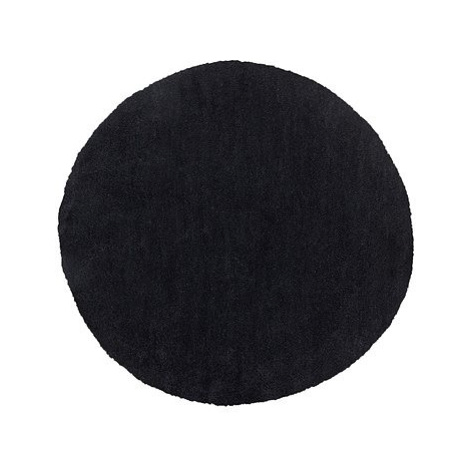 Koberec černý kruhový ? 140 cm DEMRE, 122355 BELIANI
