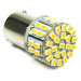 WW Auto LED žárovka BA15S 50 SMD 1206 Teplá bílá PY21W / BAU15S