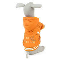 Vsepropejska Big dog zimní bunda pro psa Barva: Oranžová, Délka zad (cm): 30, Obvod hrudníku: 44