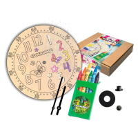 Set k výrobě nástěnných hodin s motýlky CLOCKODILE CREATIVE Butterflies CCT0021