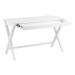 Dkton Designový psací stůl Naro 120 cm bílý