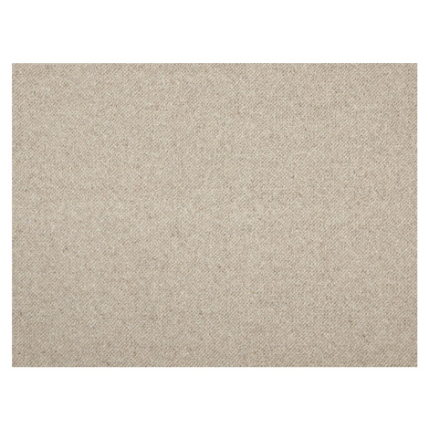 Avanti AKCE: 96x196 cm Metrážový koberec Alfawool 88 béžový - S obšitím cm