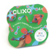 CLIXO Itsy Flamingo & Turquoise - magnetická stavebnice 18 kusů