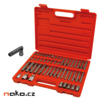 EXTOL PREMIUM 8818200 sada bitů IMBUS, TORX a XZN, 51ks