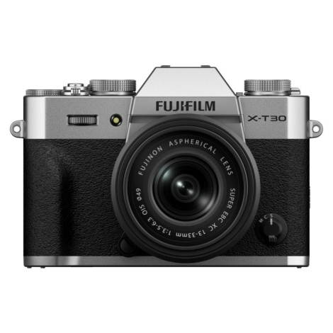 FUJIFILM X-T30 III tělo stříbrné + 13-33mm