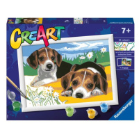 Ravensburger CreArt Štěňátka Jacka Russella