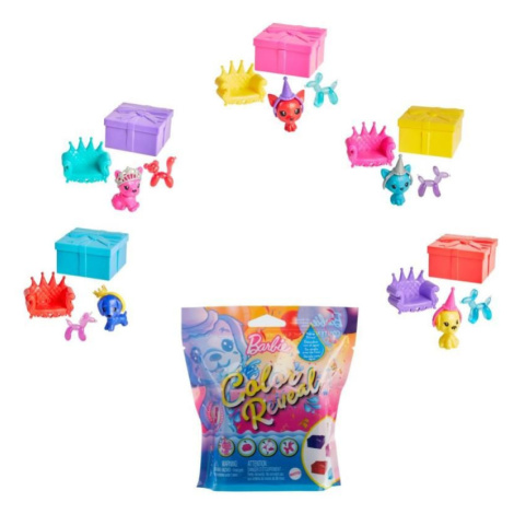 Mattel Zvířátka Barbie® Color Reveal ™ konfety
