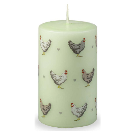 Zelená velikonoční svíčka Unipar Cute Hens, doba hoření 40 h
