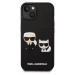 Karl Lagerfeld and Choupette 3D kryt iPhone 14 Plus černý