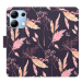 iSaprio flip pouzdro Ornamental Flowers 02 pro Xiaomi Redmi Note 13