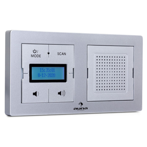 Auna DigiPlug UP, rádio do zásuvky, DAB+/FM, BT, LCD displej
