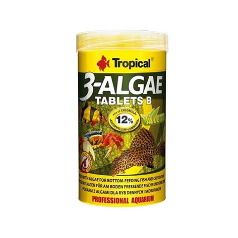 Tropical 3-Algae Tablets B 250 ml 150 g 830ks