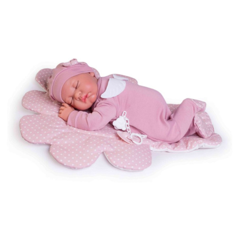 Antonio Juan 33226 LUNA - spící realistická panenka miminko s měkkým látkovým tělem - 42 cm