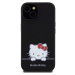 Hello Kitty Liquid Silicone Daydreaming Logo Kryt iPhone 15 černý