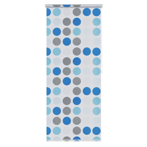 vidaXL Sprchová roleta 100 x 240 cm kruhový vzor