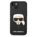 Karl Lagerfeld MagSafe kryt Liquid Silicone Karl Head iPhone 14 Plus černý