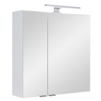 Zrcadlová skříňka závěsná s LED osvětlením Fabi W 60 ZS | A-Interiéry fabi w 60zs