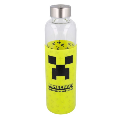 Skleněná láhev na pití Stor Minecraft 585 ml