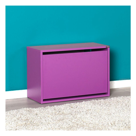 Adore Furniture Botník 42x60 cm fialová