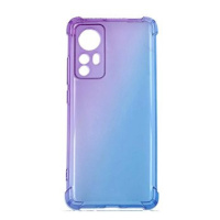 TopQ Kryt Xiaomi 12 Shock duhový fialovo-modrý 107616