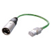 Light Impressions GLT adaptérový kabel CAT5 AUF XLR MALE Kabelsystem 882271