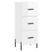 vidaXL Skříň highboard bílá s vysokým leskem 34,5x34x180 cm kompozit