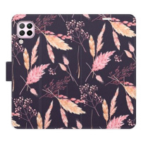 iSaprio flip pouzdro Ornamental Flowers 02 pro Huawei P40 Lite